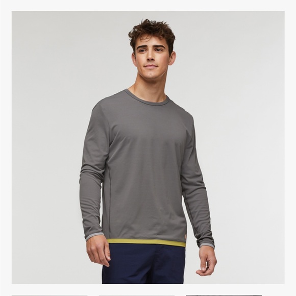 Cotopaxi Men's XL Sombra Long-Sleeve Sun Shirt Cinder Grey NWT UPF 50 - Picture 8 of 11